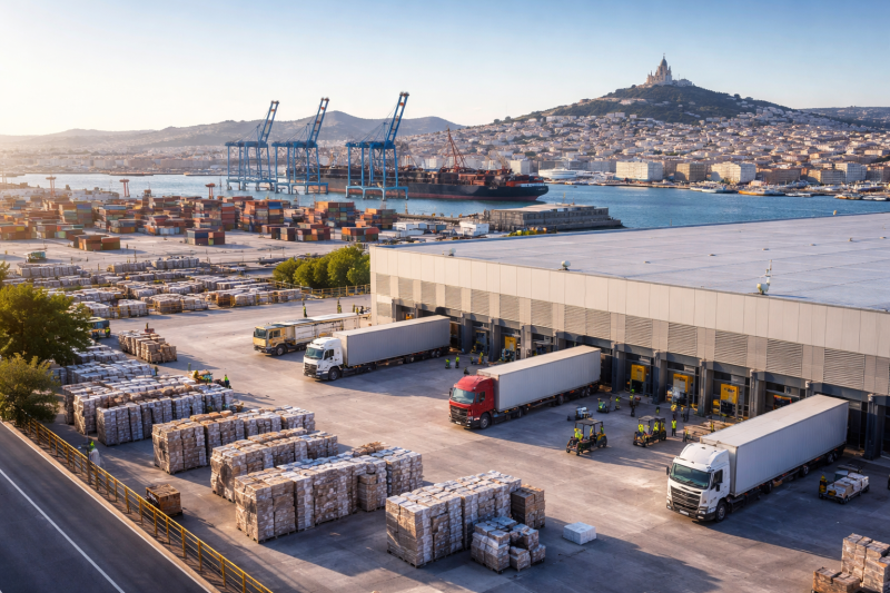 logistique France distribution